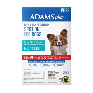 Adams Plus Flea & Tick Spot On for Small Dogs