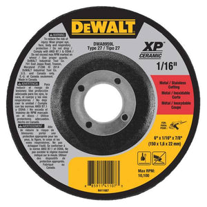 DEWALT 1/16" XP Ceramic Cutoff Wheel