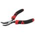 Performance Tool 4" Mini Bent Nose Pliers with Cushion Grip