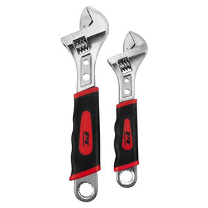 Performance Tool 2 Piece 8" & 10" Adjustable Wrench Set