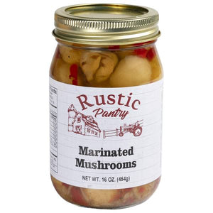Rustic Pantry 16 oz Marinated Mushrooms