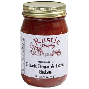 Rustic Pantry 16 oz Black Bean and Corn Salsa