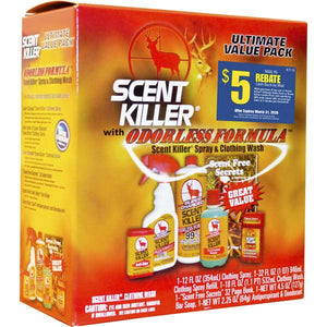 Wildlife Research Center Super Charged Scent Killer Kit