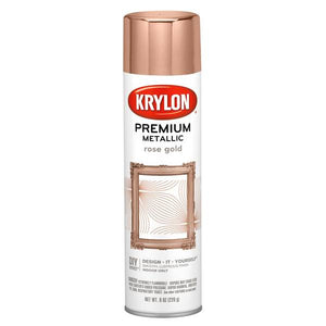 Krylon 8 oz Rose Gold Premium Metallic Spray