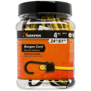 Keeper 24" 4 Piece Jar Bungee Cord