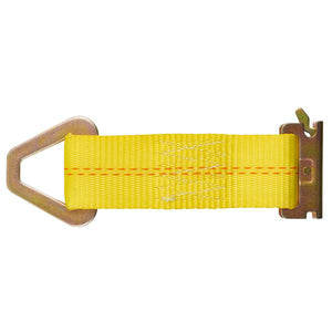 Keeper 7" E-Track Tie-Off Strap with D-Ring