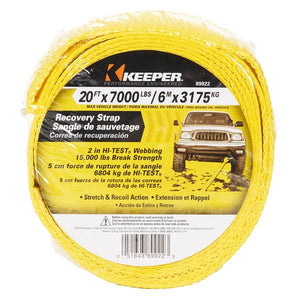 Keeper 20'x2" Vehicle Recovery Strap