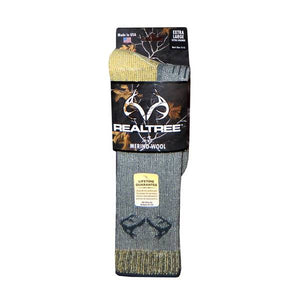 Realtree Merino Wool Uplander Boot Socks