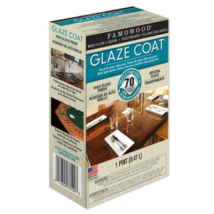 Famowood 1 Pint Glaze Coat Clear Epoxy Kit