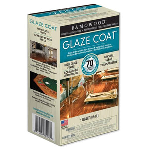 Famowood 1 Qt Glaze Coat Clear Epoxy Kit