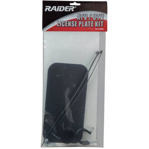 Raider IL, IA, MI ATV/UTV License Plate Kit