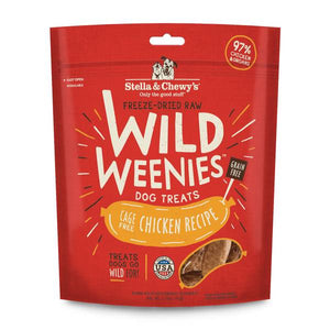 Stella & Chewy's 3.25 oz Wild Weenies Chicken Recipe Dog Treats