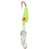 K&E Tackle #12 Chartreuse & Pearl Moon Glitter Jig