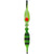 K&E Tackle #8 Green & Chartreuse UV Glow Moon Jig