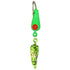 K&E Tackle #10 Green Moon Glitter Glow Jig