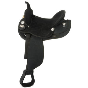 Tough-1 14" Eclipse Round Skirt Competition Saddle