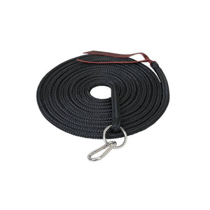 Weaver Leather Silvertip Lunge Line, 1/2"x22', Ring and Snap