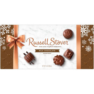Russell Stover 9.4 oz Holiday Assorted Chocolate Gift Box