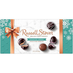 Russell Stover 9.4 oz Holiday Assorted Cremes Gift Box