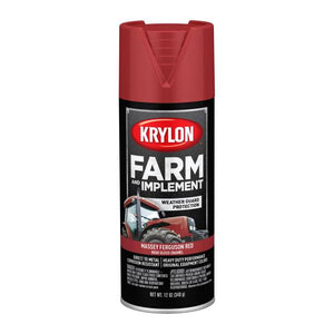 Krylon 12 oz High Gloss Massey Ferguson Red Farm and Implement Spray Paint