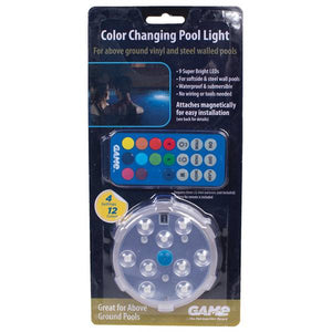 GAME 3" Color Changing Pool Light