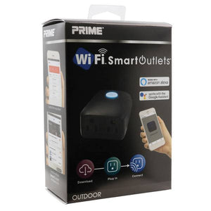 Prime Outdoor Wi-Fi Control Smart Outlet