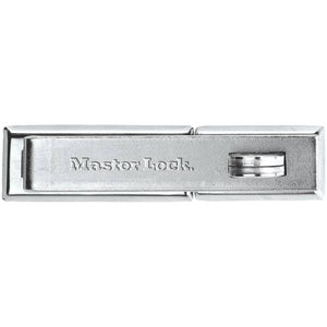 Master Lock 7-1/4" Hardened Steel Straight Bar Hasp
