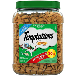 Temptations 30 oz Seafood Medley Cat Treats