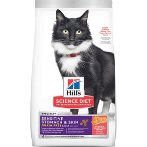 Hill's Science Diet 13 lb Adult Sensitive Stomach and Skin Grain Free Cat Food