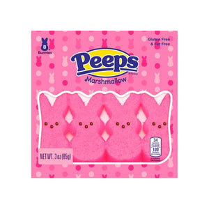 Peeps 8-Count Pink Marshmallow Bunnies
