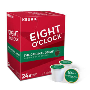 Eight O'Clock 24 Count The Original Decaf Medium Roast Coffee K-Cup Pods