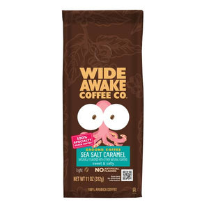Wide Awake Coffee Co. 11 oz Sea Salt Caramel Ground Coffee
