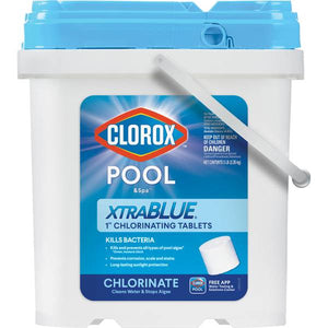 Clorox 5 lb XtraBlue 1" Chlorinating Tablets