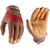 Wells Lamont Women's Breathable ComfortHyde Leather Hybrid Work Gardening Gloves