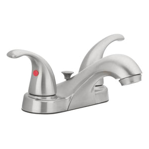 AquaVista Centerset 2-Handle Low-Arc Bathroom Faucet