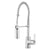 AquaVista Chrome Single-Handle Spring Pull-Down Faucet