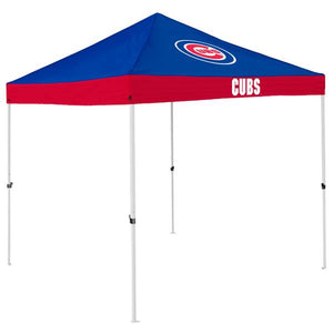 Logo Chair 9'x9' Chicago Cubs Economy Canopy