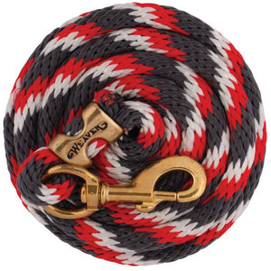 Weaver Leather 10' Poly Lead Rope with a Solid Brass 225 Snap