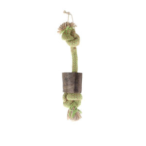 Aussie Naturals Choy Rope with Buff Horn Chew Toy