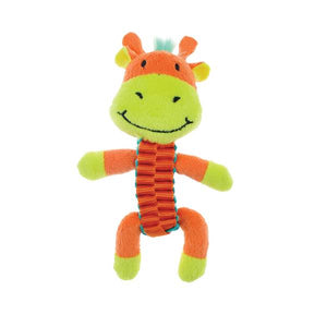 Chomper Mini Dog Toy Twister Giraffe
