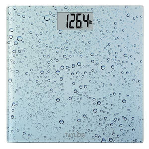 Taylor Digital Glass Water Drop Bath Scale