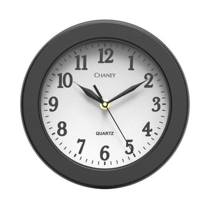 Chaney 10" Matte Black Clock