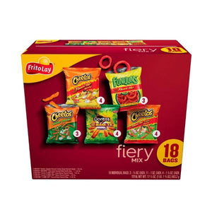 Frito Lay 18-Count Fiery Mix Variety Pack