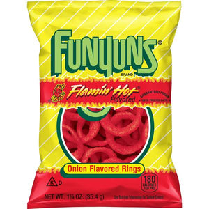 Funyuns 6.5 oz Flamin' Hot Onion Flavored Rings