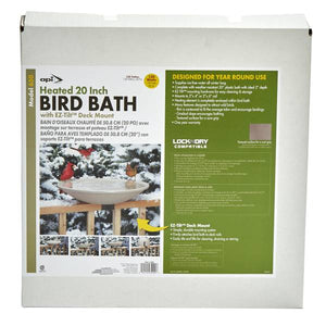 Allied Precision 20" Heated Bird Bath