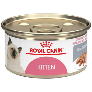 Royal Canin 3 oz Kitten Loaf in Sauce Cat Food