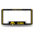 All Star Sports Iowa Hawkeyes All Over License Plate Frame