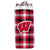 Logo Chair Wisconsin Badgers Plaid Slim Can Cooler
