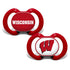 NCAA 2-Pack Wisconsin Badgers Pacifier