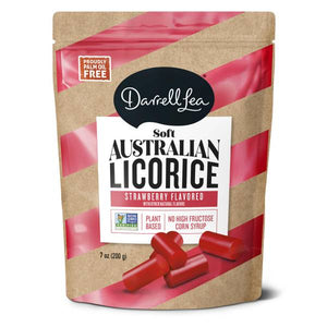 Darrell Lea 7 oz Strawberry Liquorice